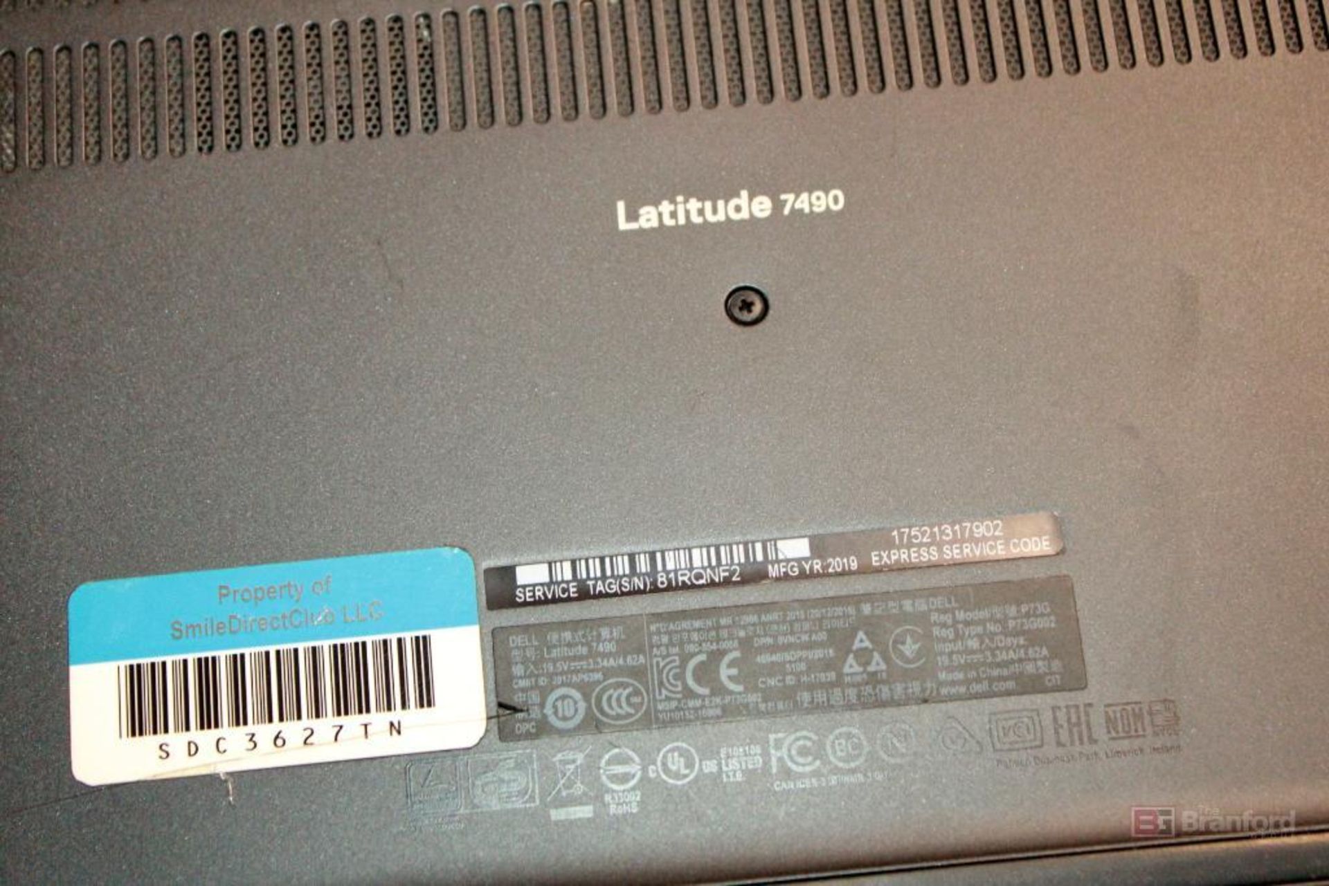 (4) DELL Laptops Model Latitude 7490 - Image 5 of 5