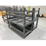 (4) 72” x 30” Uline Steel Tables
