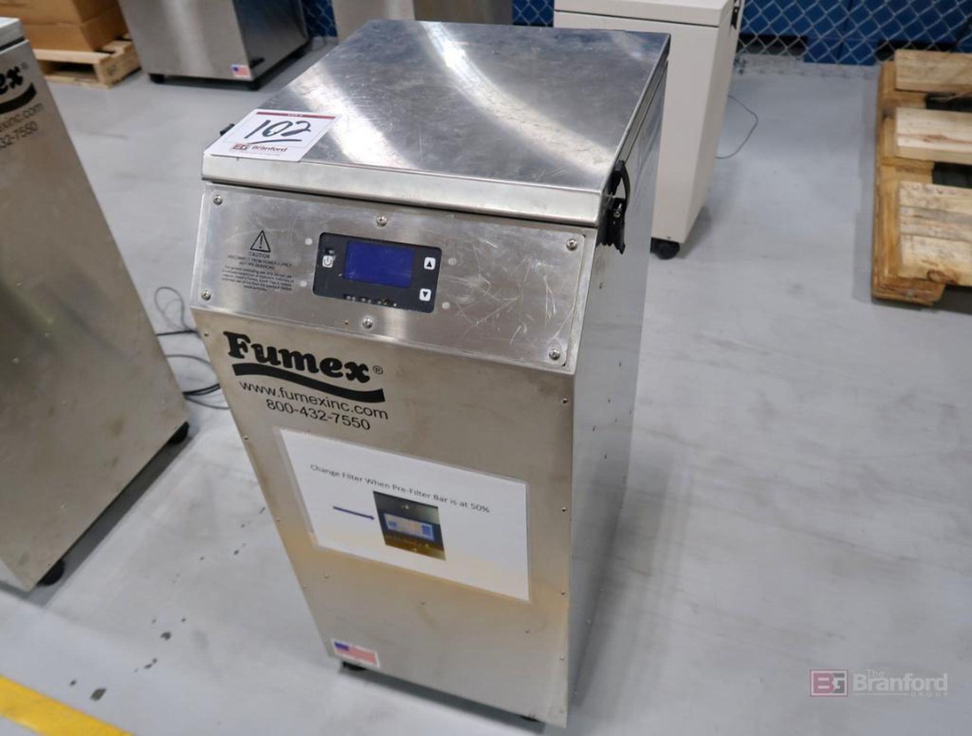 Fumex Air Filtration Systems Model FA2SSD