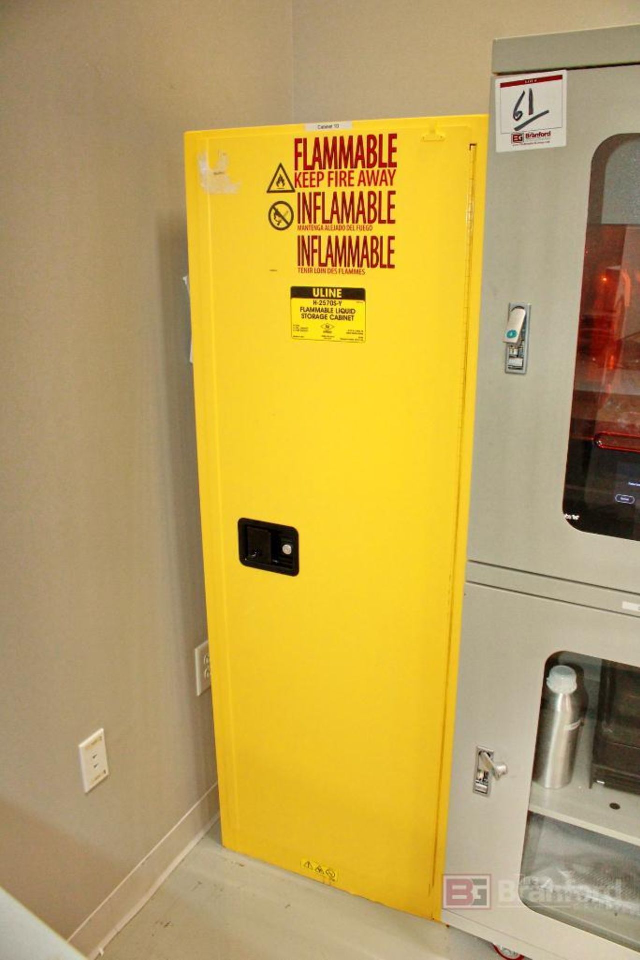 (2) Flammable Storage Cabinets - Image 2 of 2