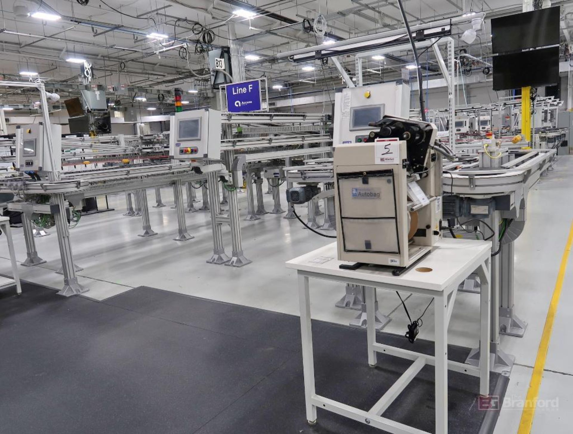 BULK BID: JR Automation Complete Aligner Production / Laser Cutting Line (Line F) (2019)