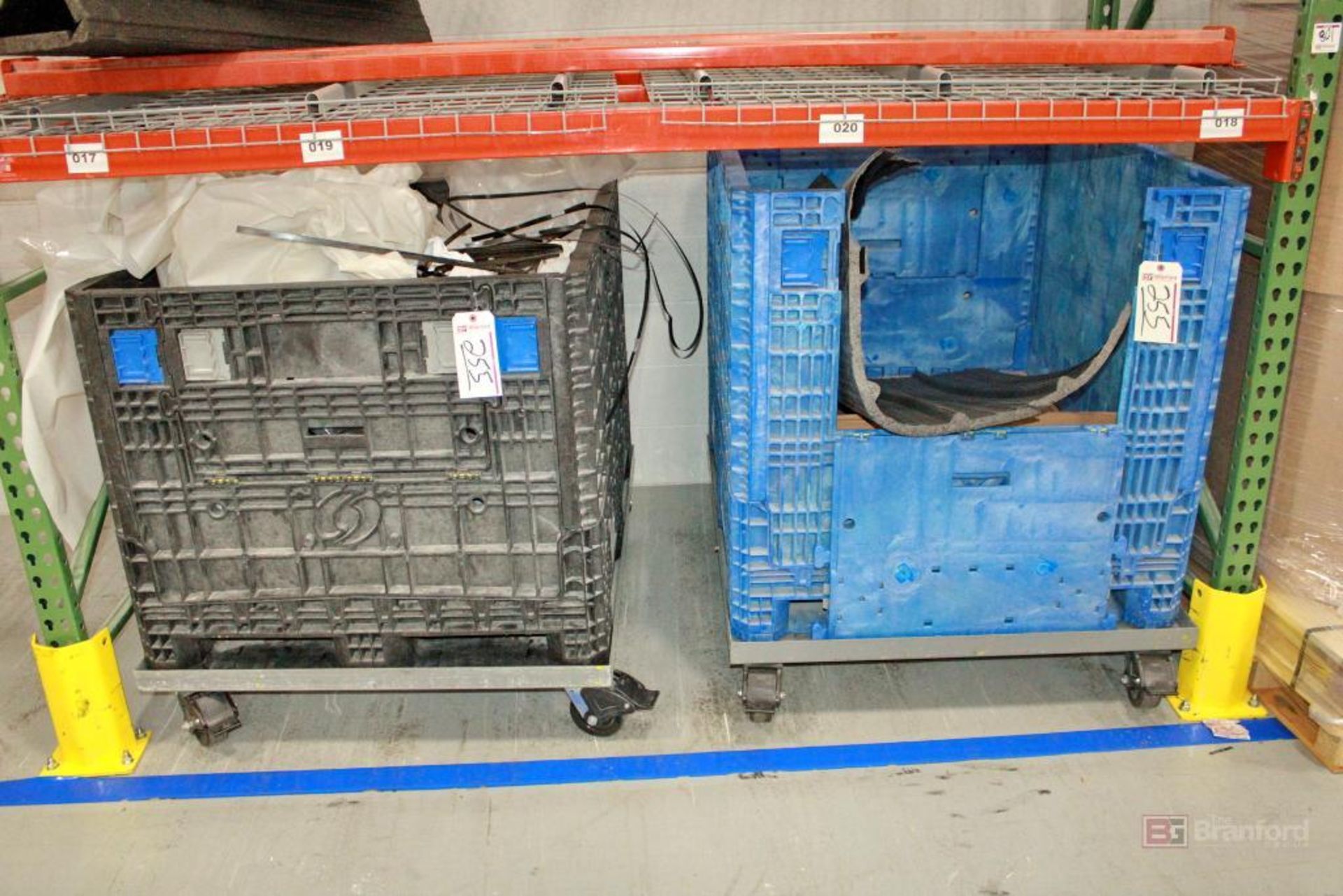 (4) Plastic Storage Pallets / Container