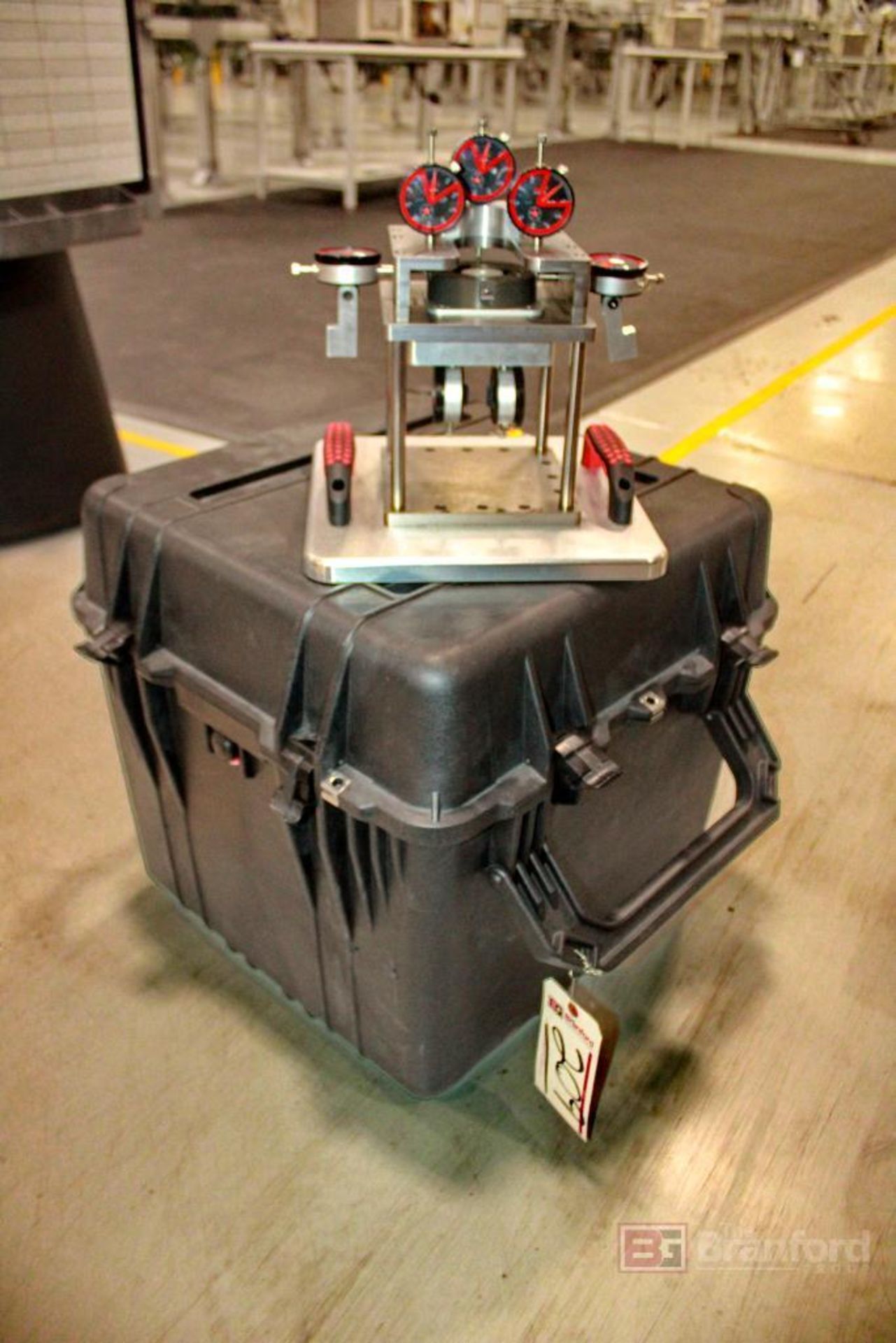 MHC Industrial Supply Laser Alignment Assembly Check Fixture w/ Pelican Case - Image 12 of 15