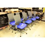 (8) Office Chairs, SitOn It Brand