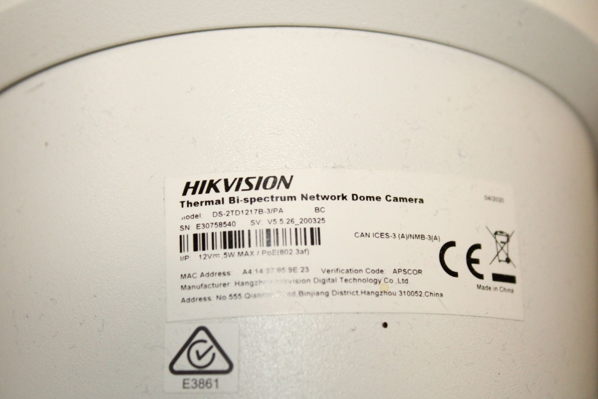 (9) Hikvision Cameras, Misc. Models & DuraComm - Image 6 of 8