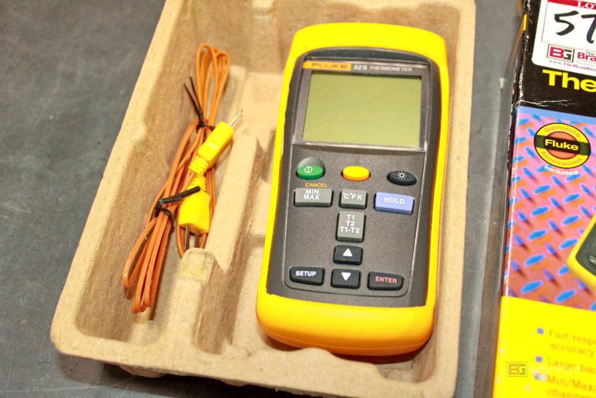 Fluke 52ii Thermometer - Bild 3 aus 3