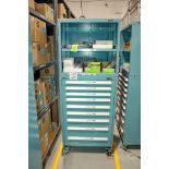 Vidmar 9-Drawer Industrial Storage Cabinet & Content