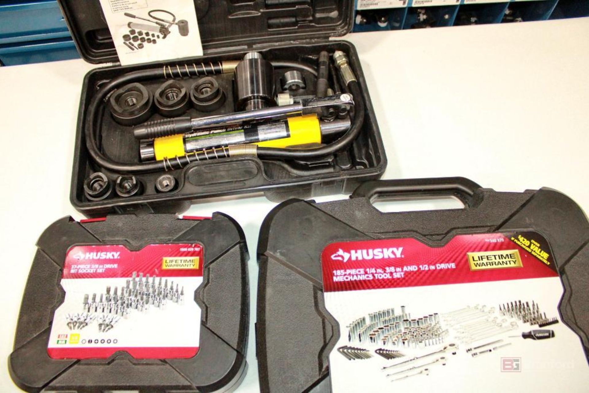 Hydraulic Punch Driver Kit & (2) Husky Socket Set - Image 3 of 3