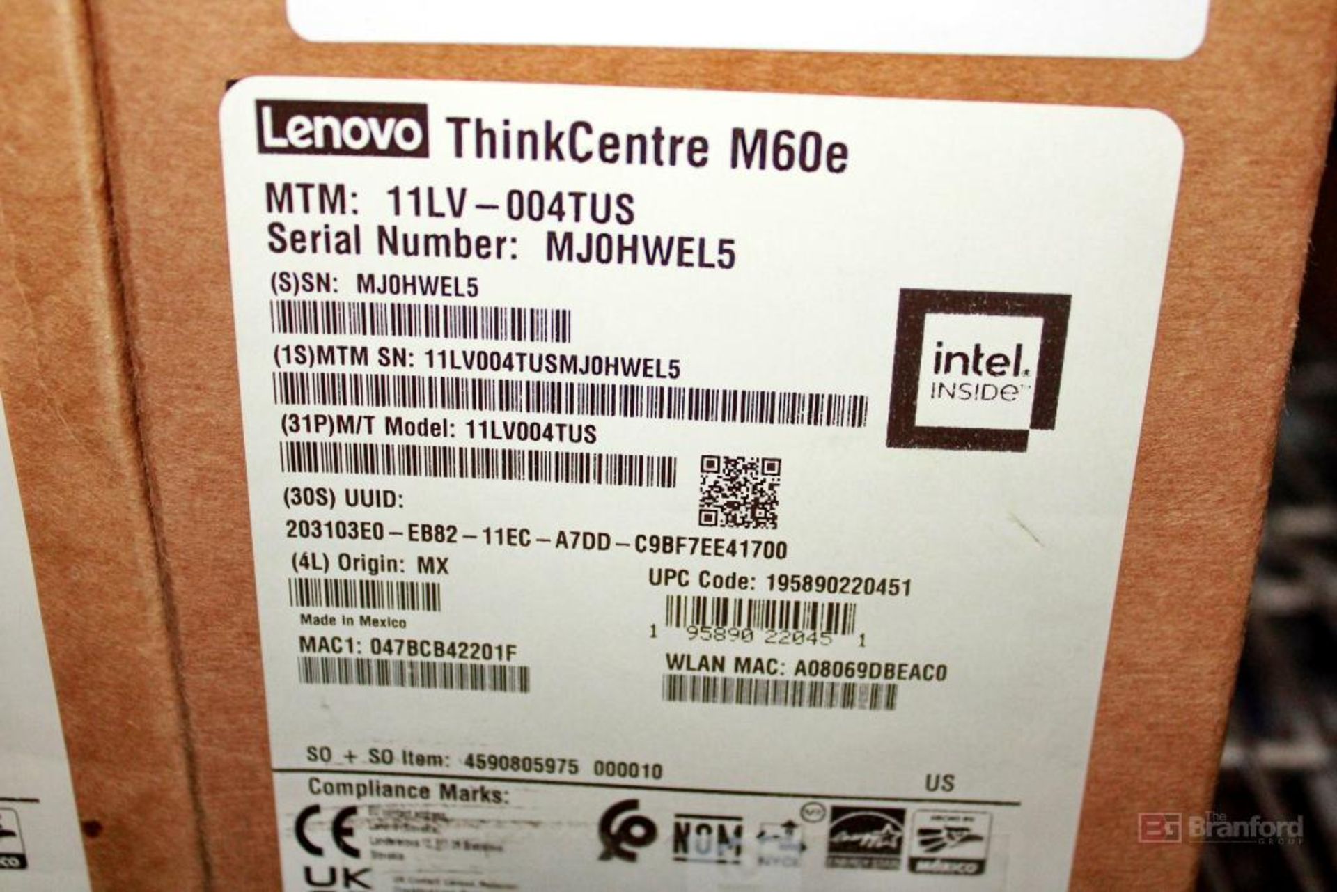 (2) Lenovo ThinkCentre M60q, Tiny Desktop Computer - Image 2 of 3