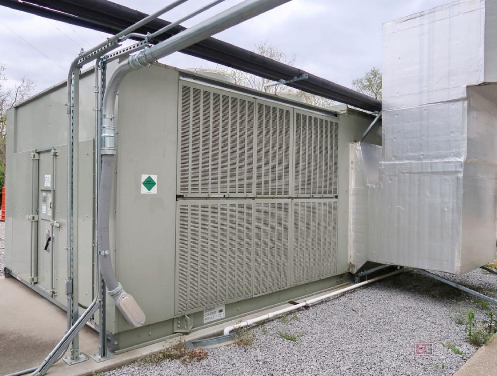 Trane Intellipak-II Self-contained Natural Gas-Fired 105-Ton HVAC System, (2019) - Image 7 of 28