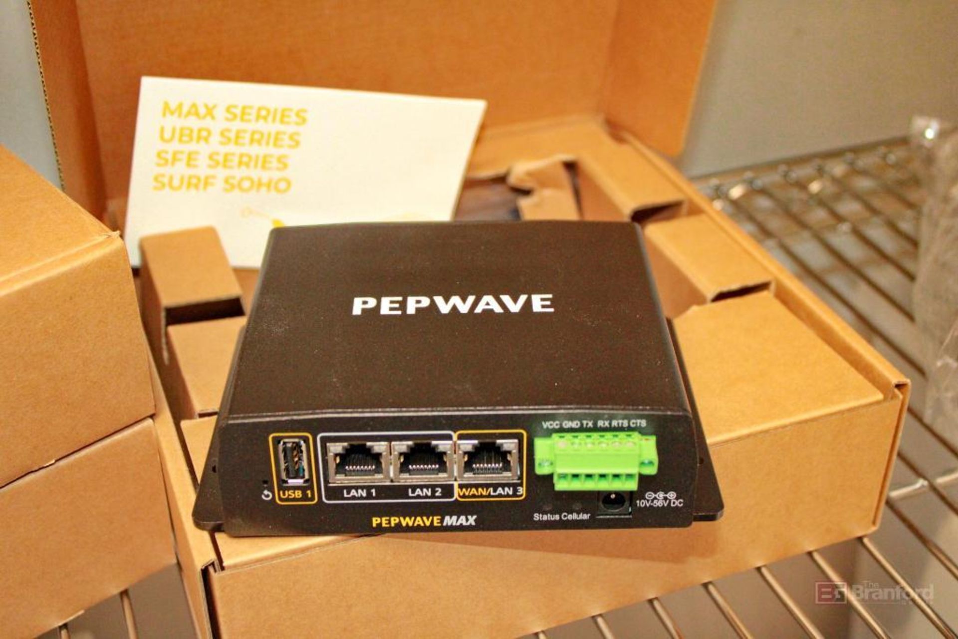 (3) PEPWAVE MAX BR1 ENT HIGHSPEED BROADBAND ROUTER - Image 2 of 3