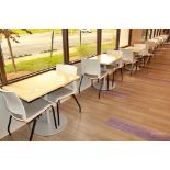 (14) Rectangle Tables & (28) Chairs, Table Size, 2ft x 3ft