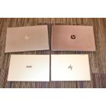 (4) Misc. Laptops, Not Tested, Laptops Only