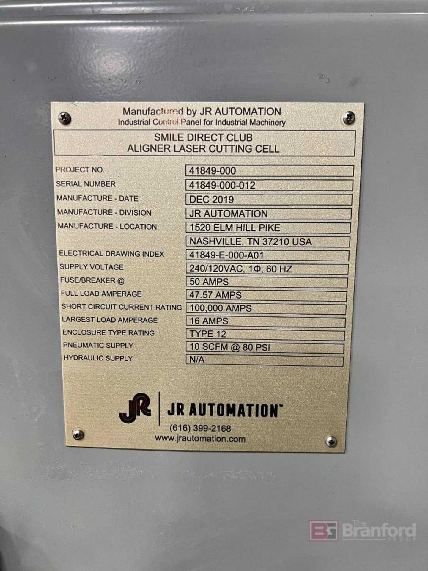 JR Automation Aligner Laser Cutting Cell - Bild 10 aus 14