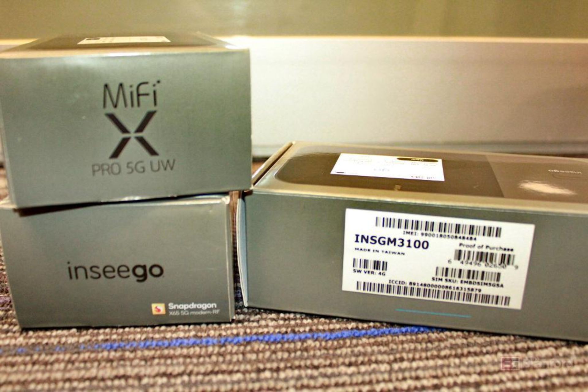 (4) Inseego INSGM3100 MiFi PRO 5G UW, WiFi Hotspot - Image 2 of 2