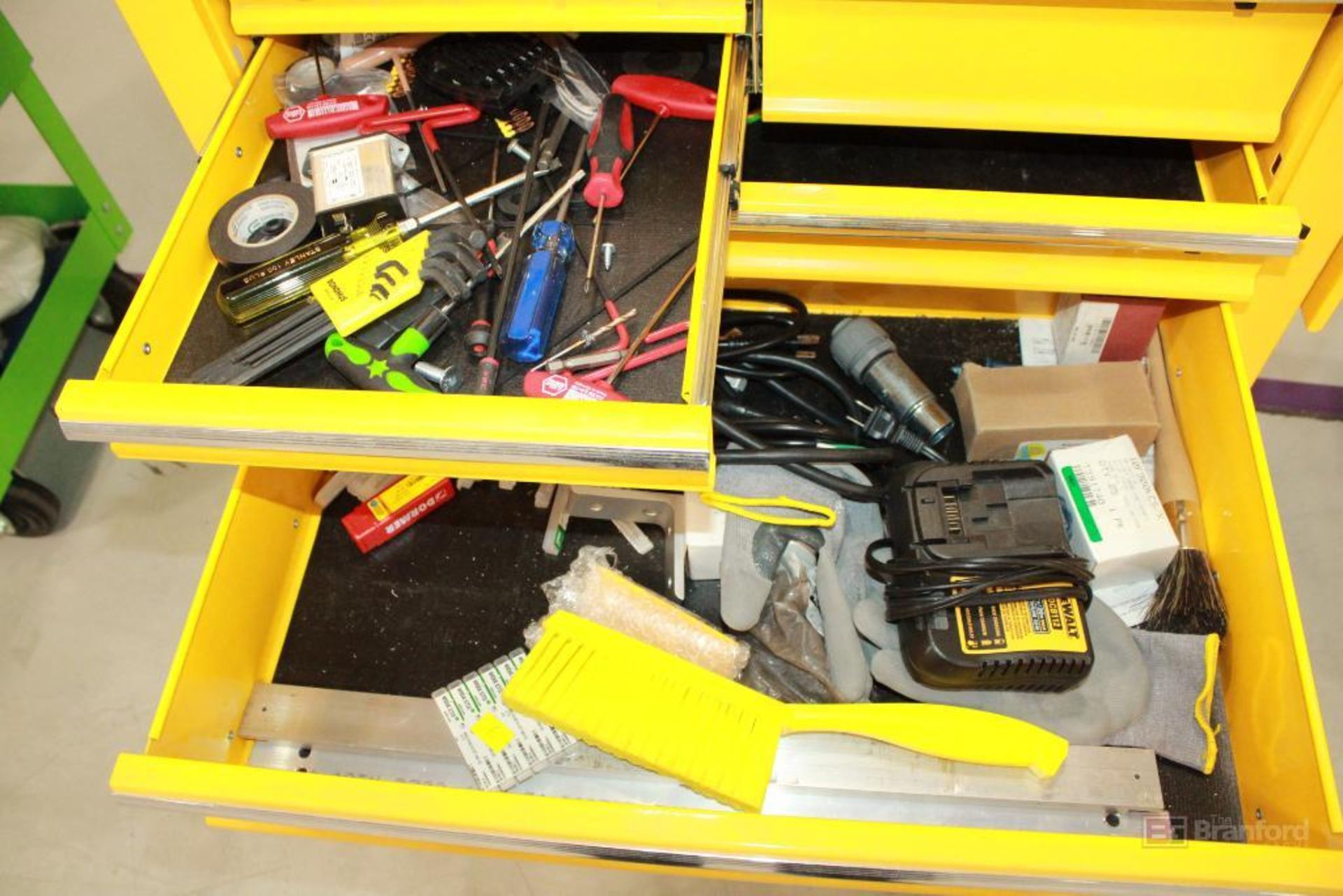 Rolling Tool Cart, U.S. General (5)-Drawer, with content - Image 3 of 4