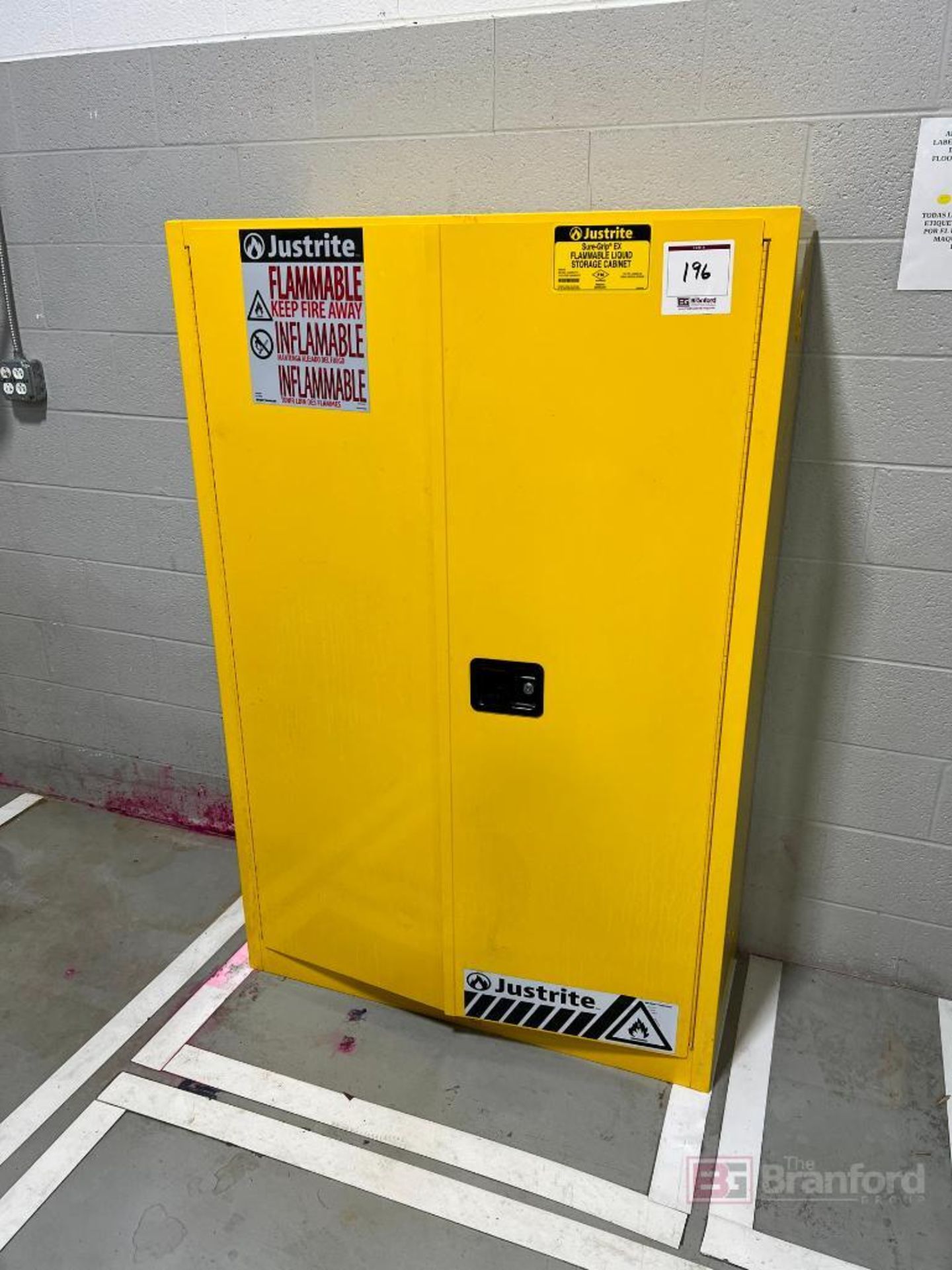 45 Gallon Justrite Flammable Storage Cabinet