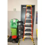 Ladder 8ft. & Gorilla Ladder & Eyewash Station & Mechanic’s Seat