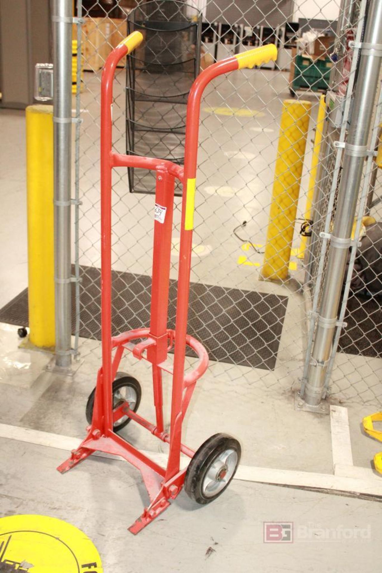 Uline Steel Drum Truck / Barrel Dolly