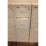 FireKingTurtle Series 4-Drawer Fireproof Vertical R-3691 File Cabinet