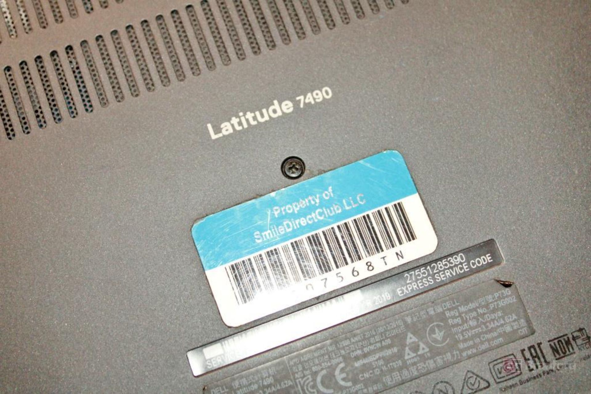 (4) DELL Laptops Model Latitude 7490 - Image 3 of 3