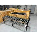 (4) IMH Best Flex 200 Expandable Skatewheel Conveyors