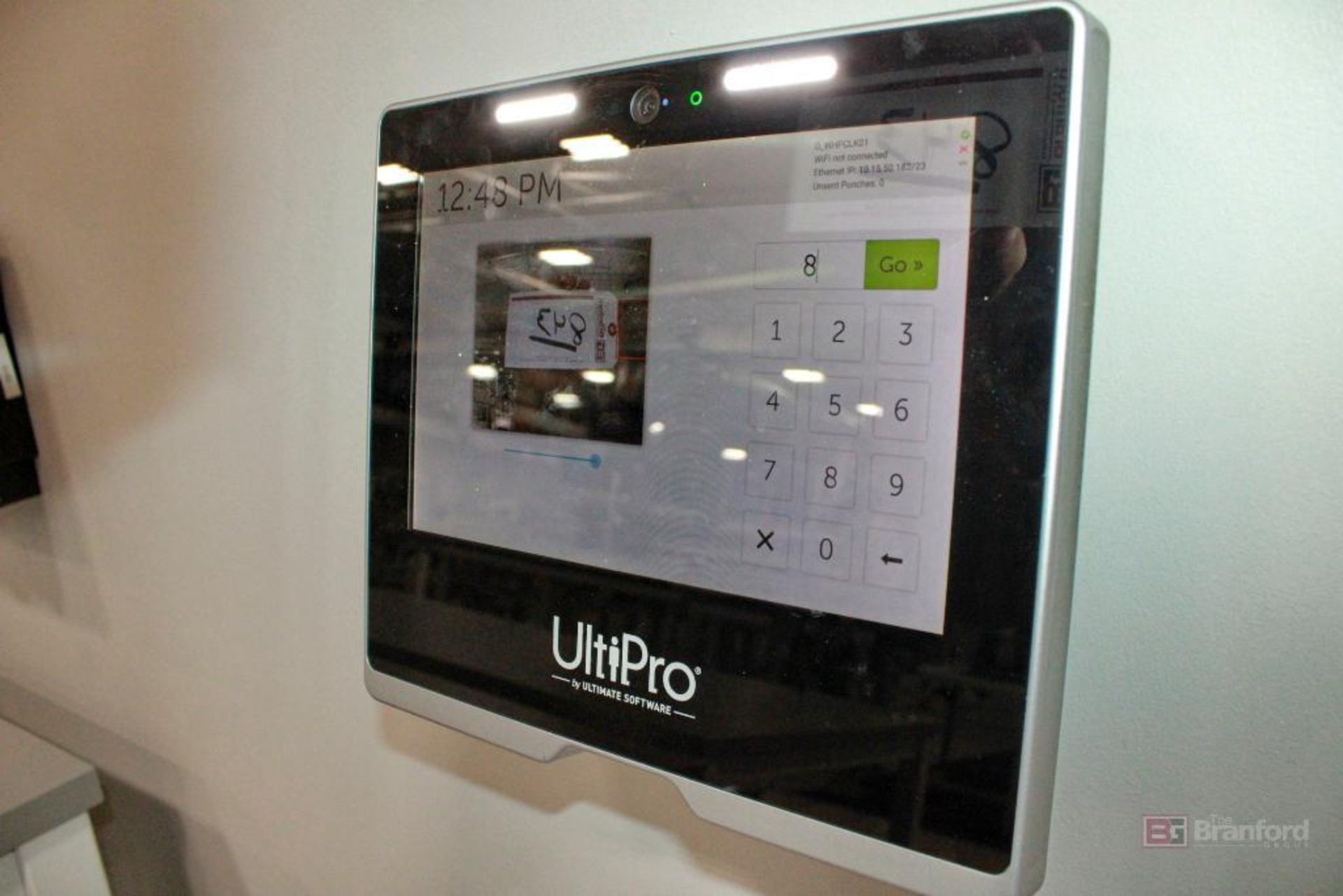 (10) UltiPro TouchBase Web Clock / Employee Time Clock - Bild 3 aus 3