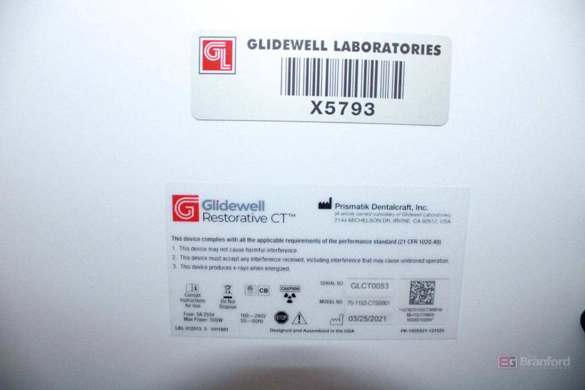 Glidewell Restorative CT Scanner (2021) - Image 3 of 4