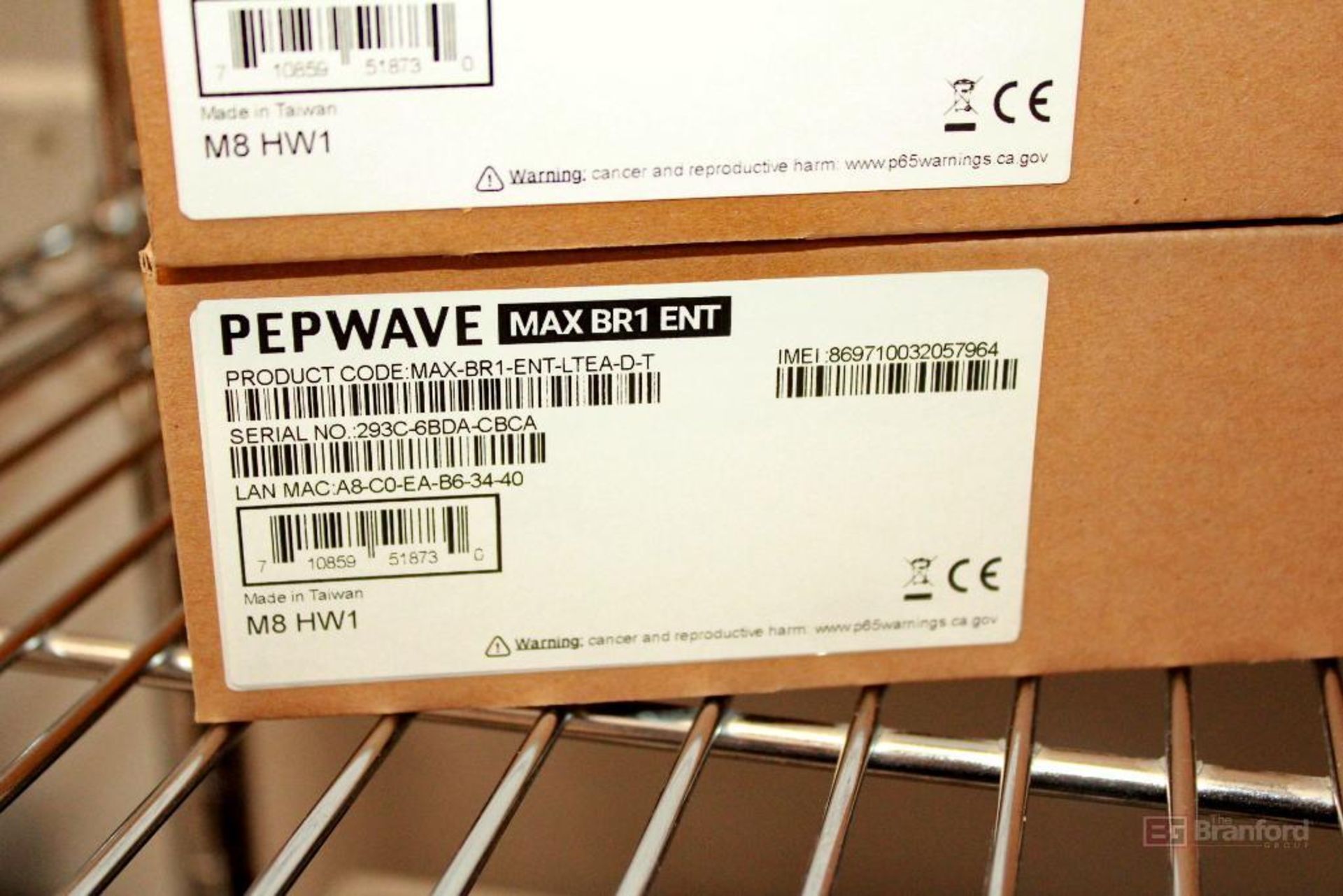 (3) PEPWAVE MAX BR1 ENT HIGHSPEED BROADBAND ROUTER - Image 3 of 3