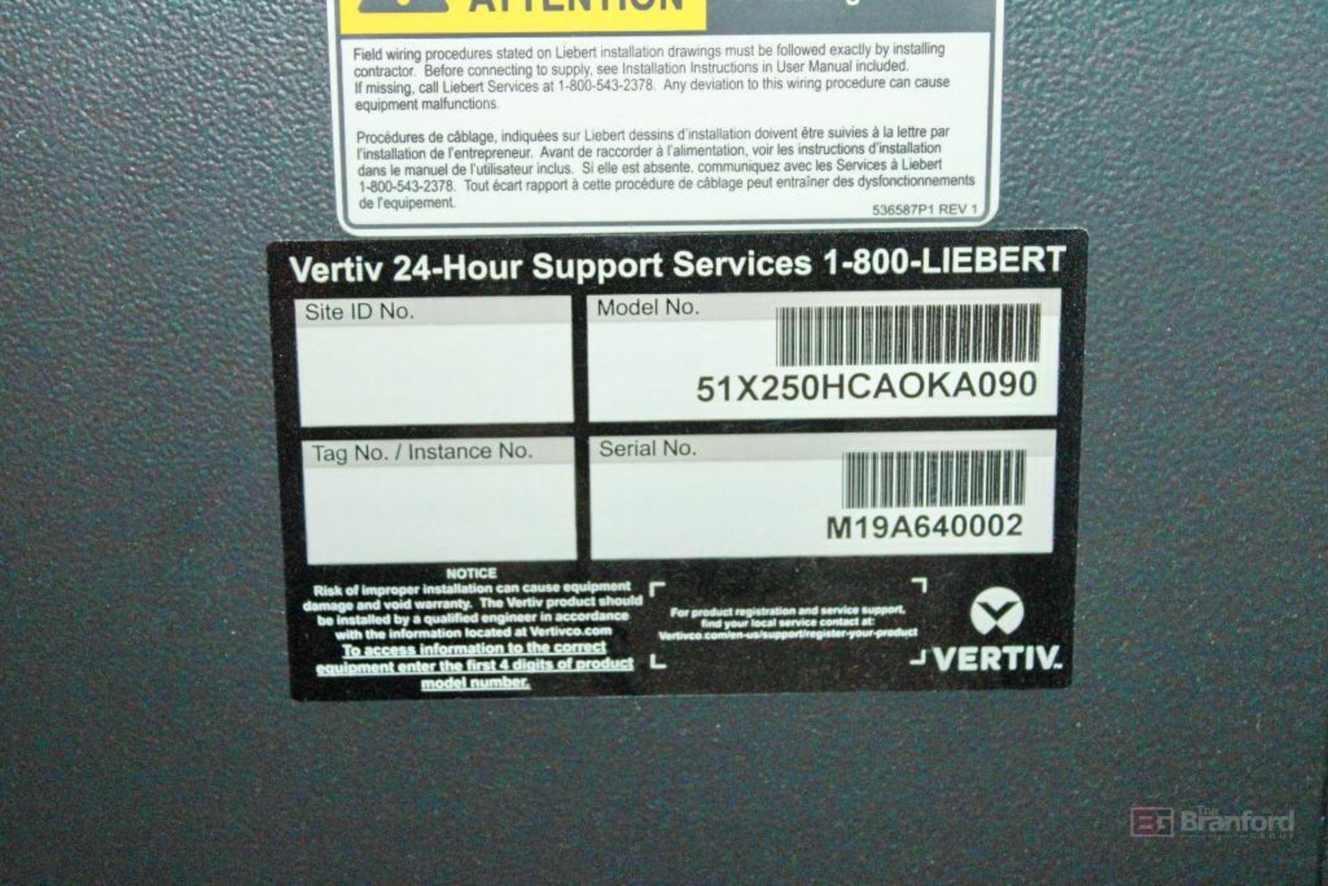 Vertiv Liebert EXM 51SA250NAA011AY 250-kVA AC Power UPS System, (2018/2019) - Image 6 of 16
