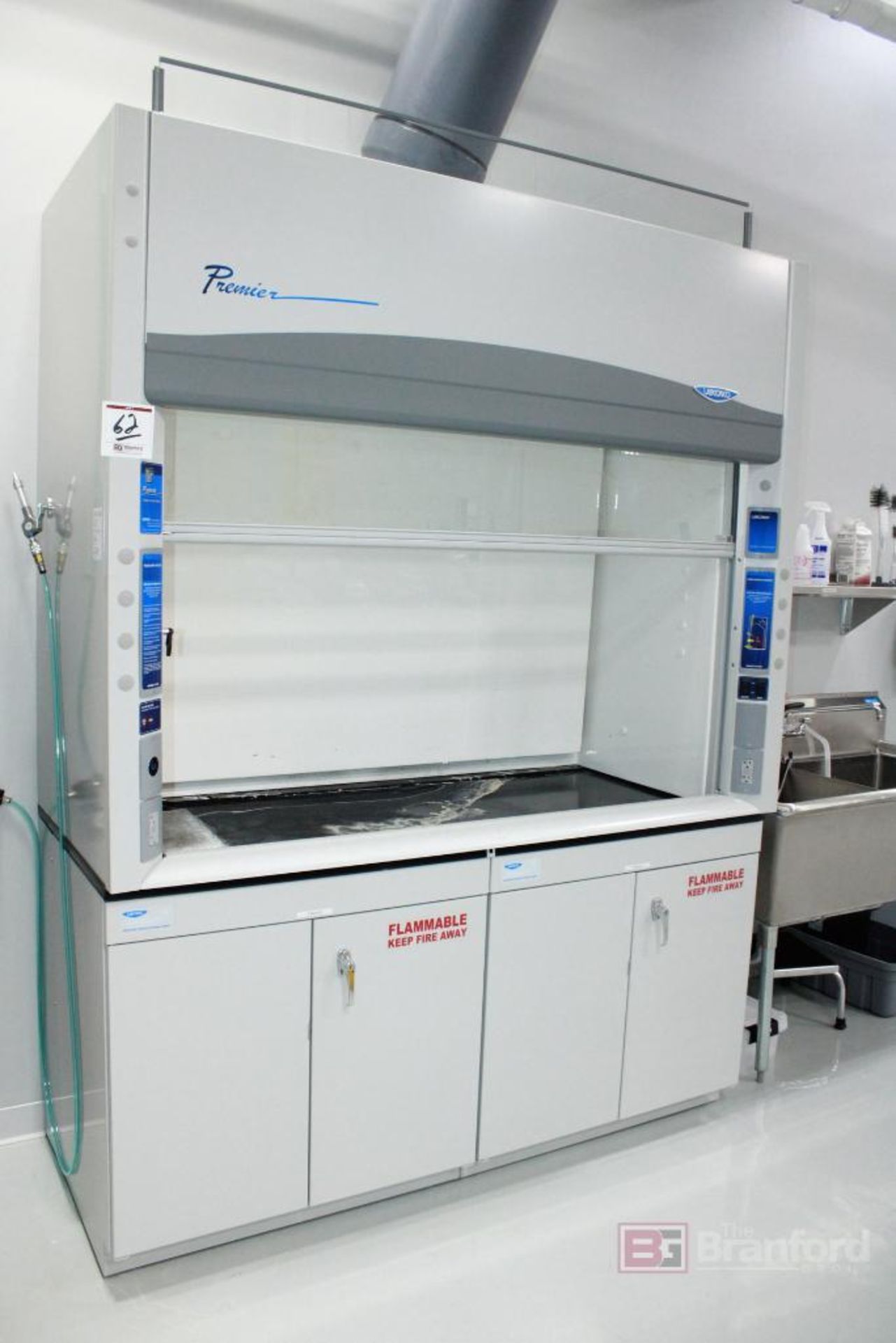 Labconco Premier Chemical Fume Hood & Flammable Cabinet Base - Image 2 of 5
