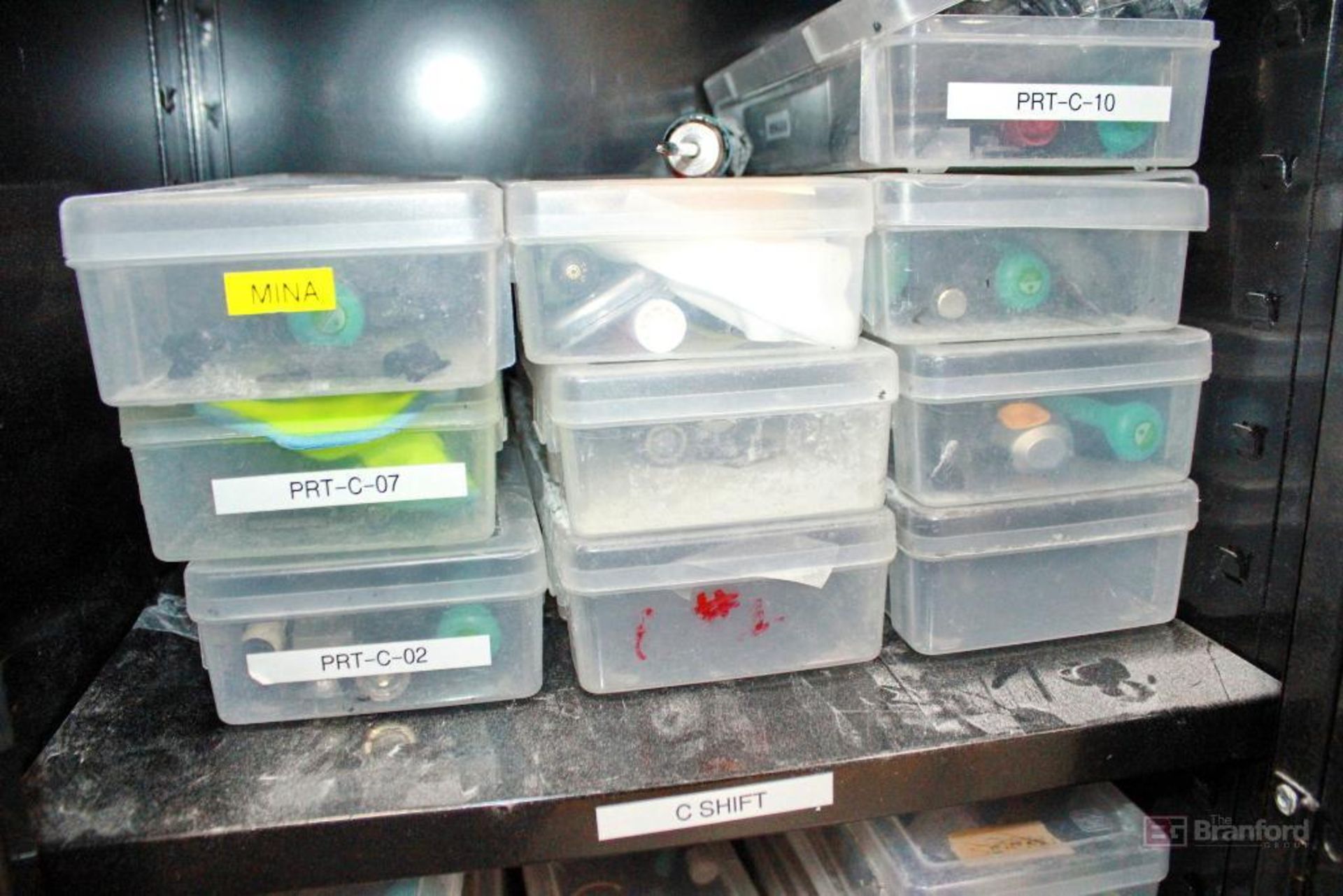 Uline Cabinet with Contents - Image 4 of 5