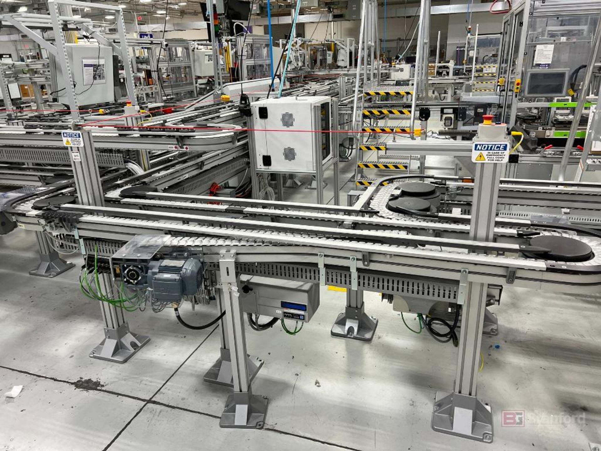 Flexlink Gen2 Multi-Layer Belt Conveyor System with DRO main control - Image 14 of 18