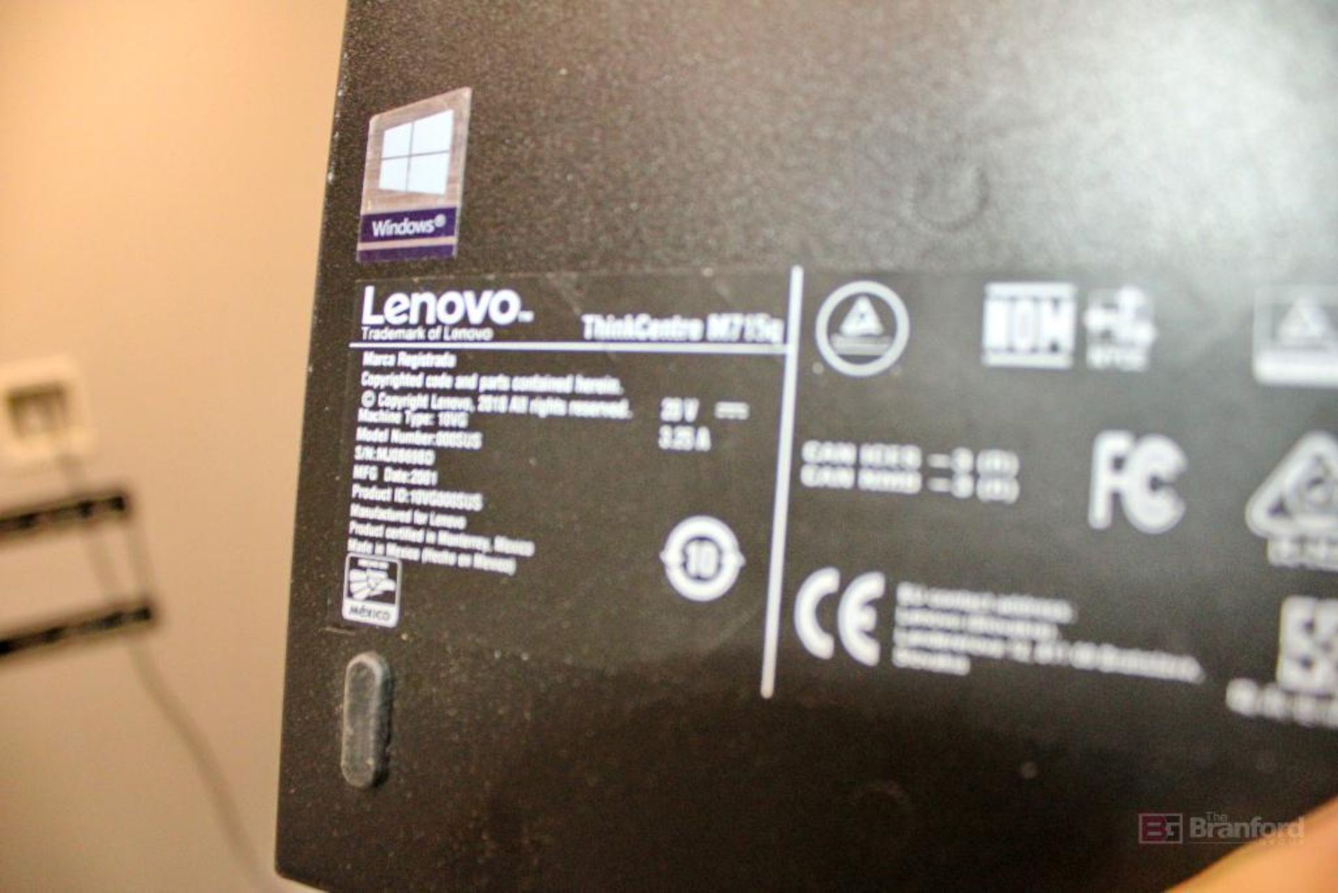(14) ThinkCentre M715q Desktop PC, By Lenovo - Image 2 of 4
