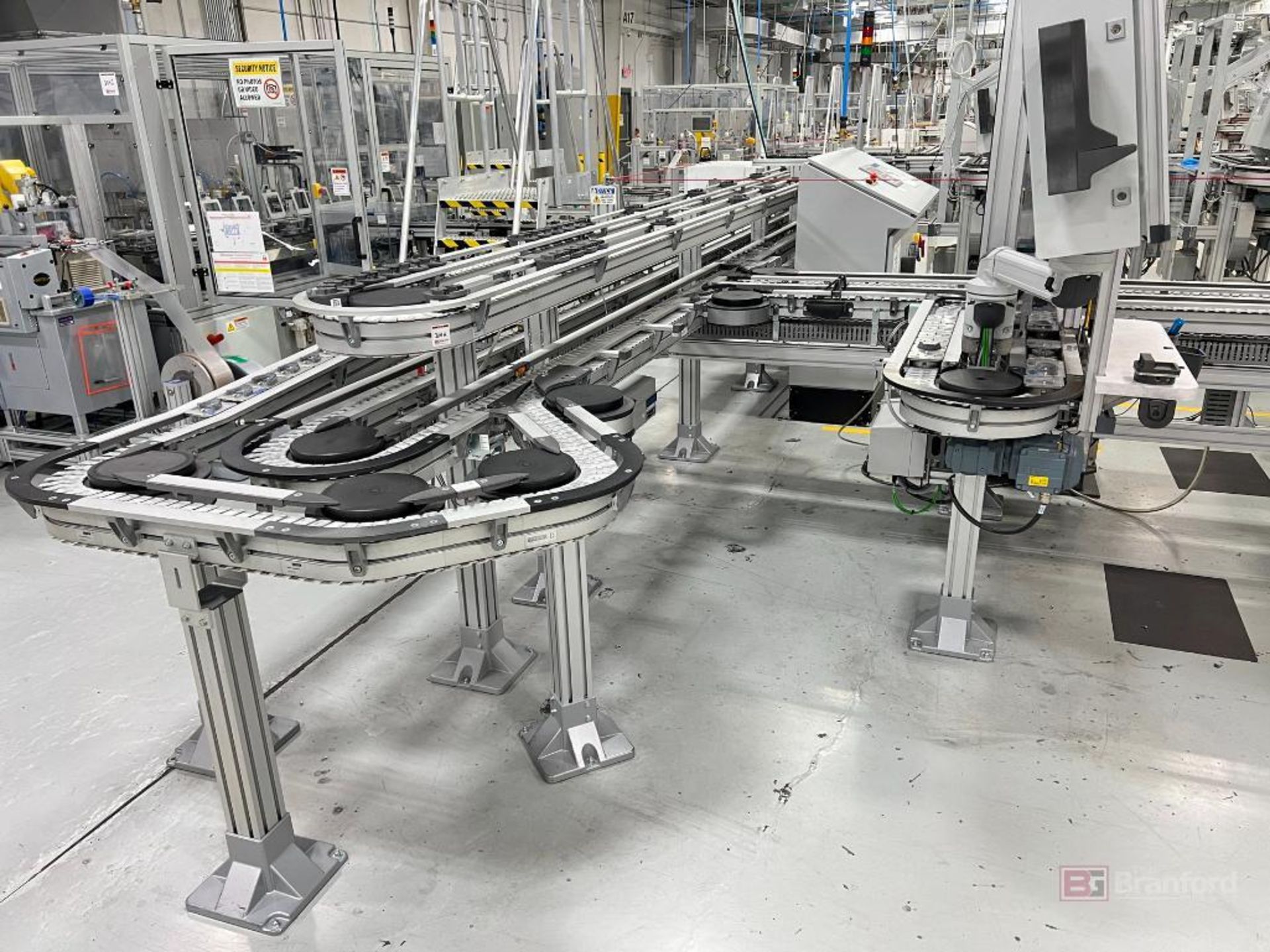 Flexlink Gen2 Multi-Layer Belt Conveyor System with DRO main control - Image 8 of 16