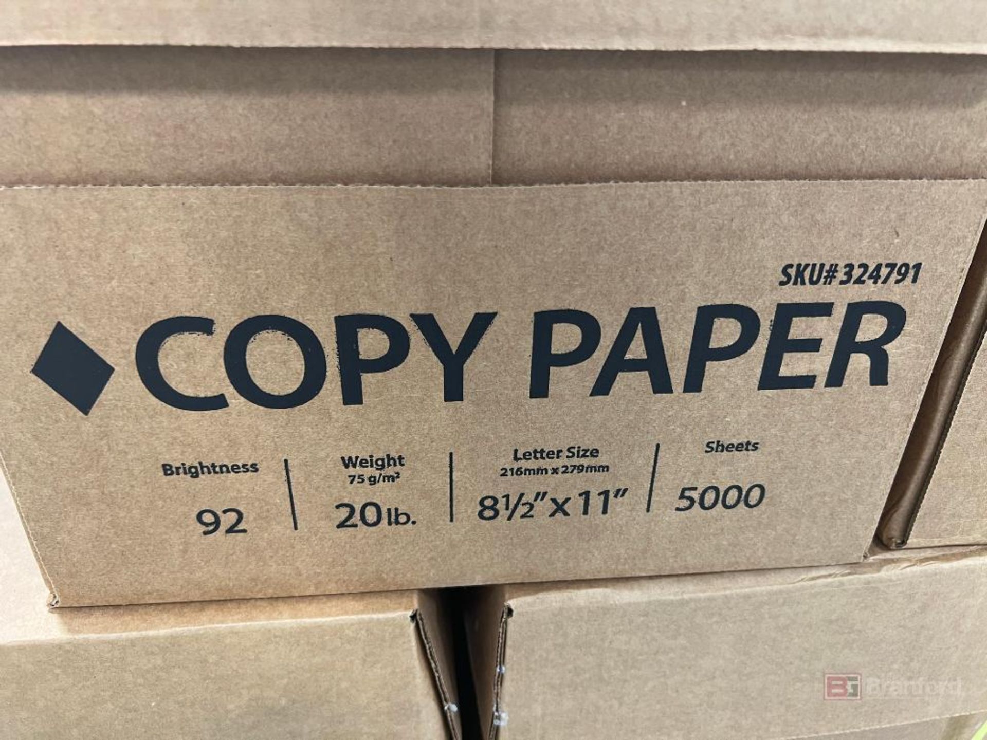(66) Cases Copy Paper, 8.5 x 11, 5000 sheets per case - Image 3 of 3