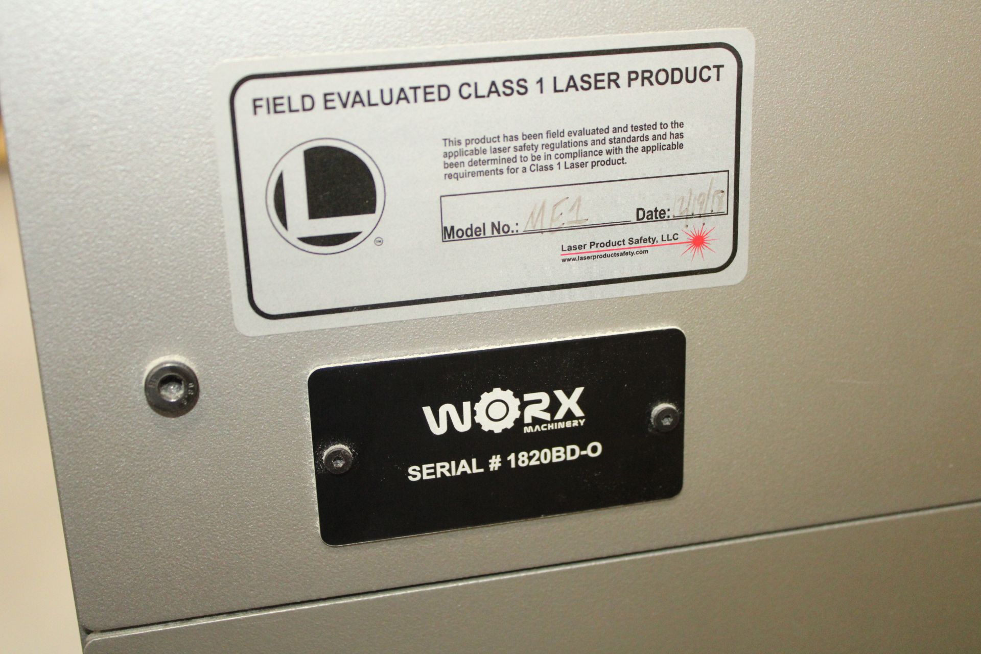 Keyence MD-F3200C 3-Axis Marking Laser w/ WORX ME1 Enclosure - Image 9 of 9