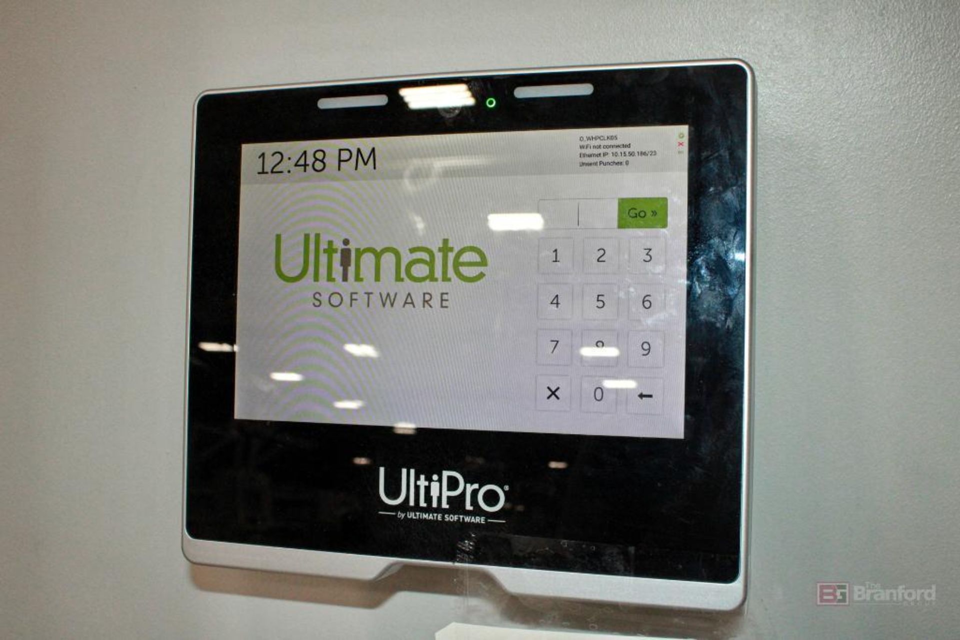 (10) UltiPro TouchBase Web Clock / Employee Time Clock