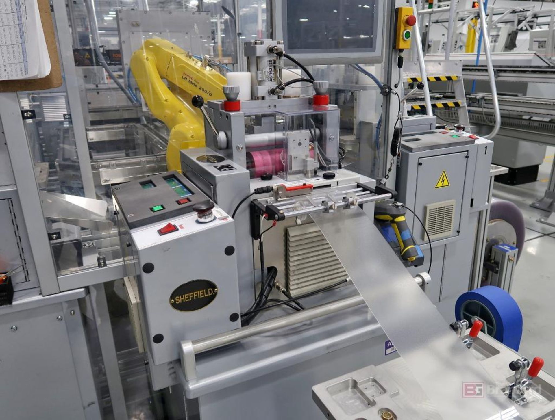BULK BID: JR Automation Complete Aligner Production / Laser Cutting Line (Line J) (2019) - Image 46 of 52