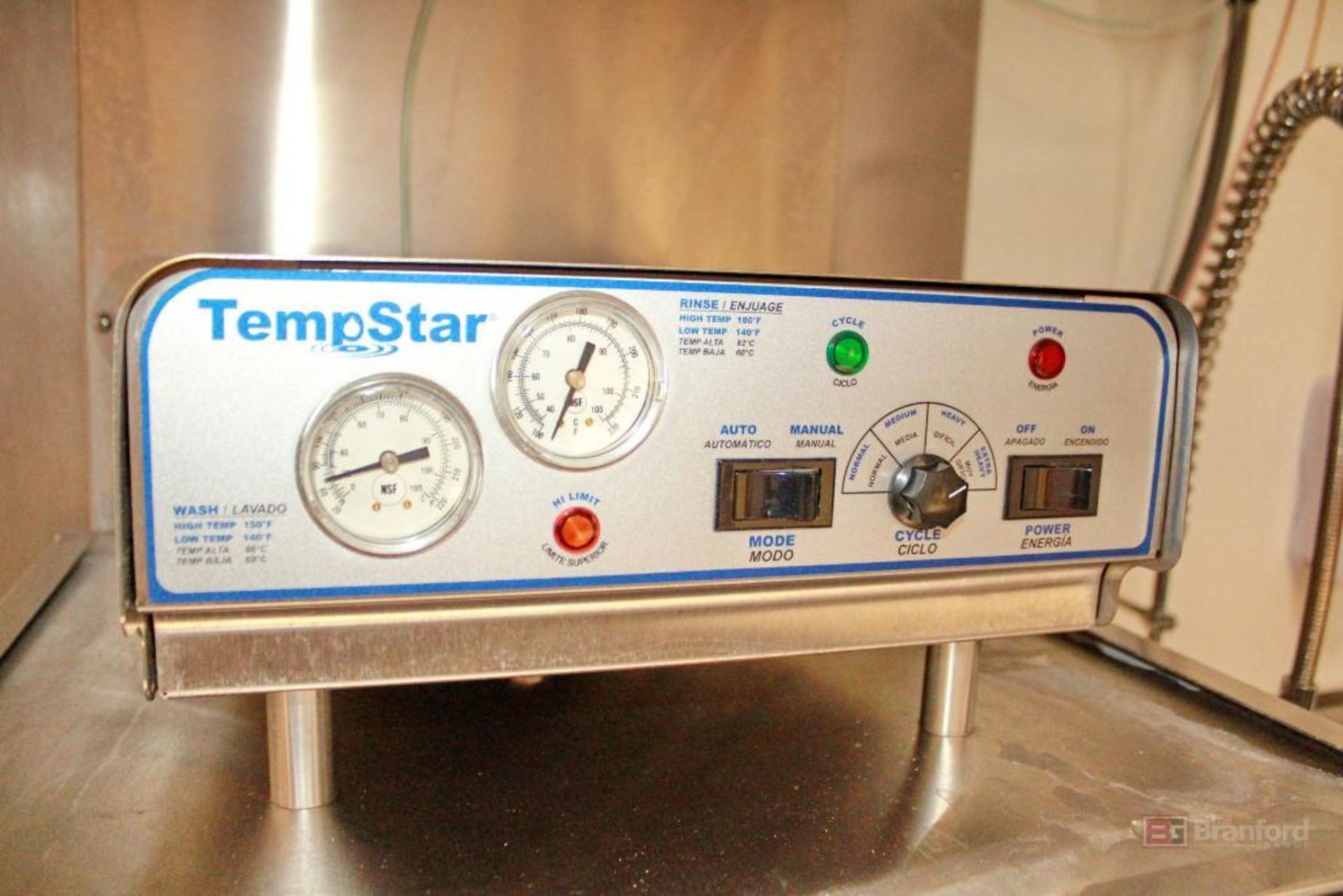 Jackson TEMPSTAR Commercial Dishwasher Model Tempstar-VER - Image 3 of 10