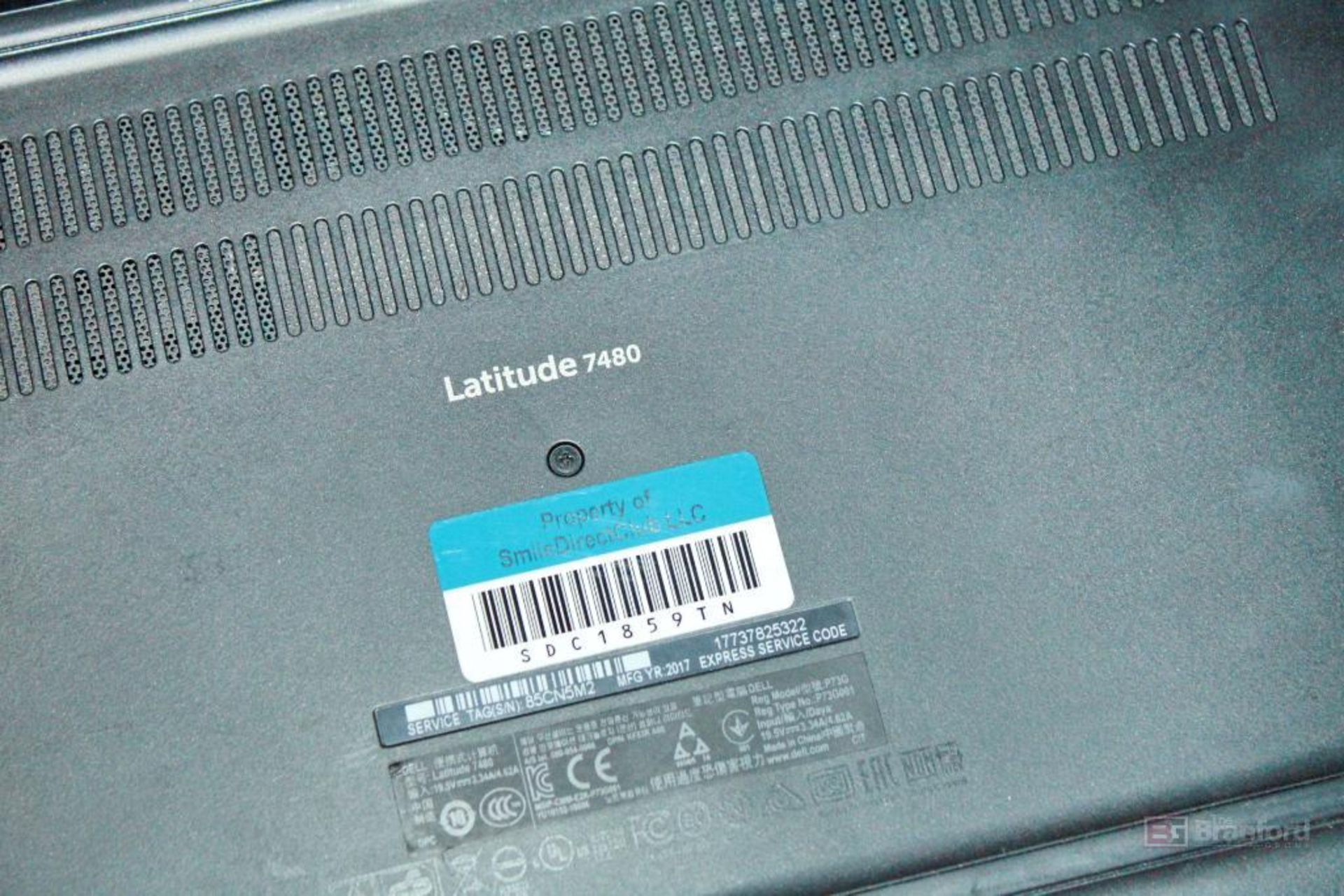 (5) Dell Latitude 7480 Laptops - Image 3 of 3