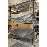 (36) Anti Fatigue Floor Mats & Rack