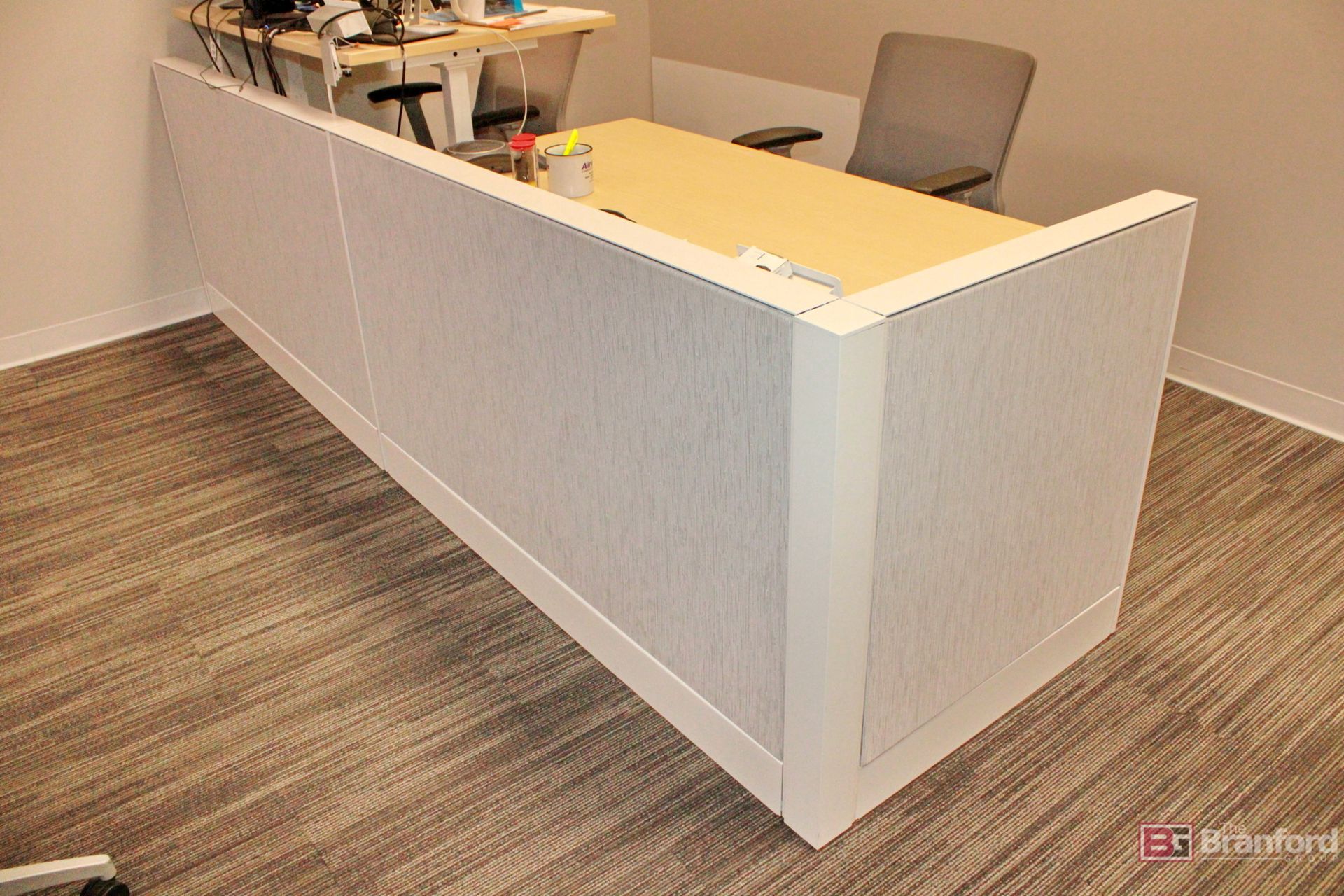 (2) Teknion Adjustable Standing Desks - Image 2 of 3