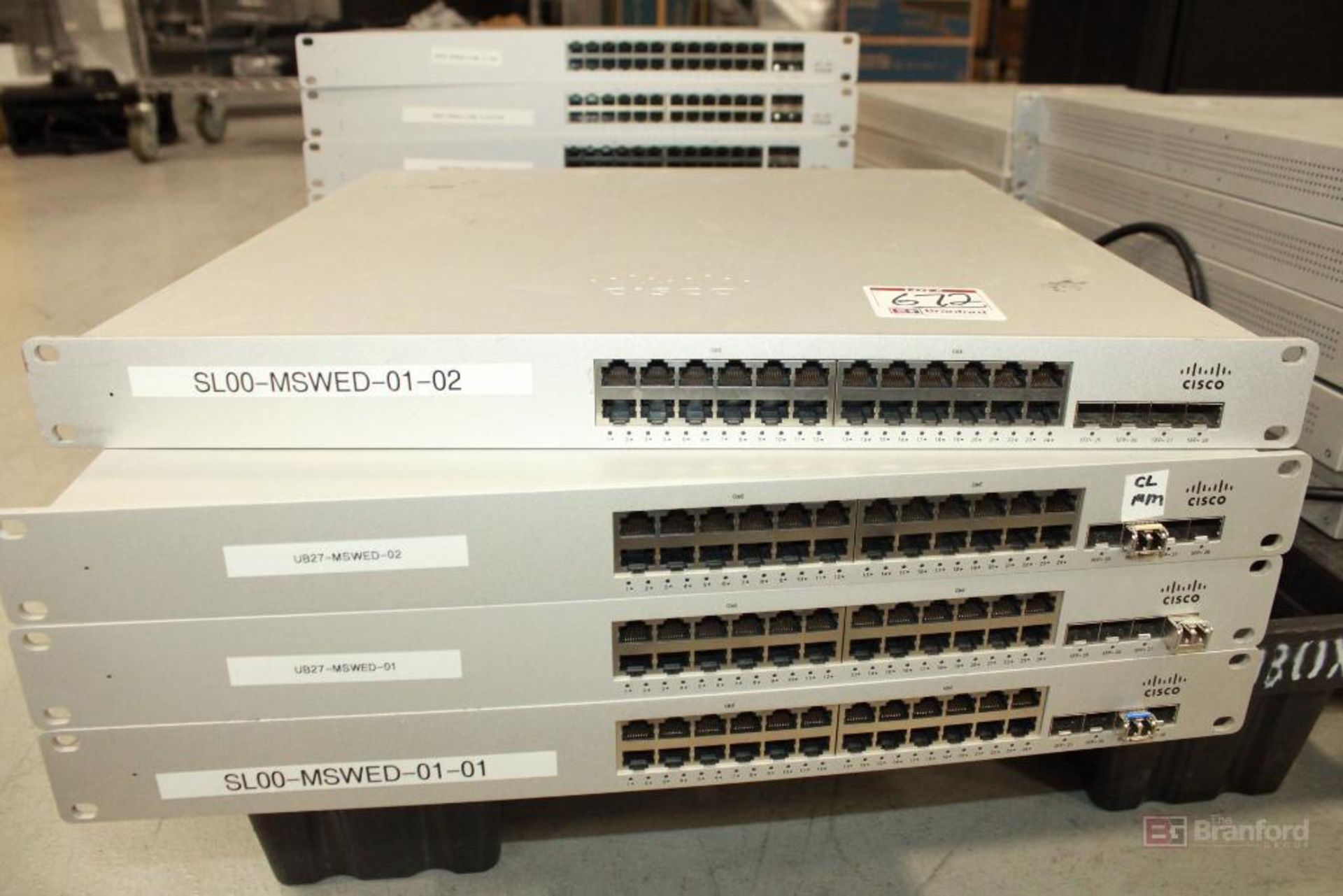 (4) Meraki MS350-24 Gigabit Ethernet Switch, Cisco