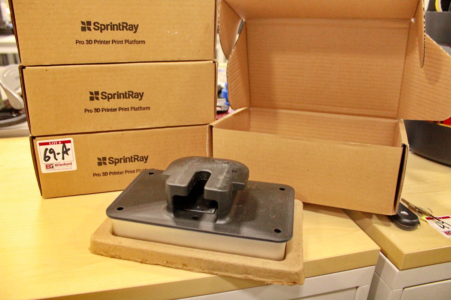 (4) SprintRay Pro 3D Printer Print Platforms