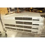 (4) Cisco co Gigabit Ethernet Swiestc(2) Meraki MS220-48LP