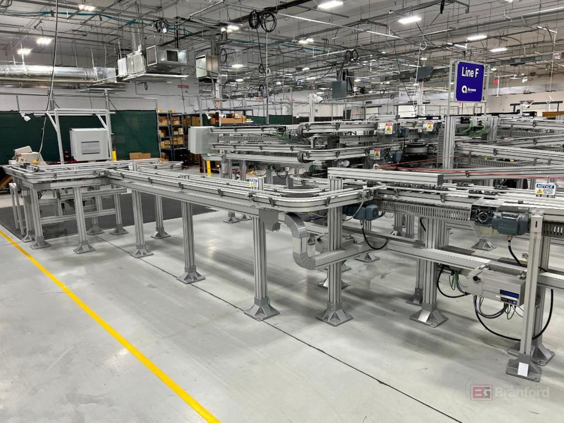 Flexlink Gen2 Multi-Layer Belt Conveyor System with DRO main control - Image 16 of 18