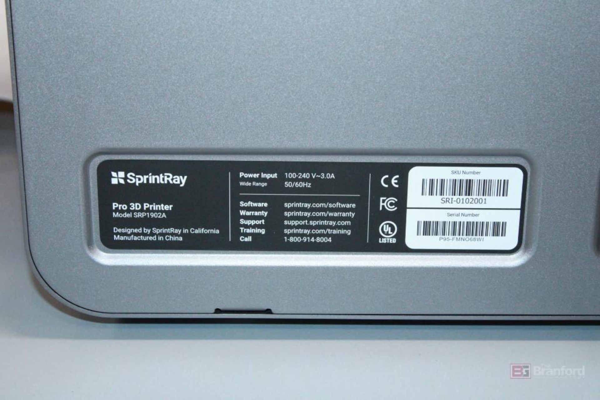 SprintRay Pro 3D Printer Model SRP1902A - Bild 3 aus 3