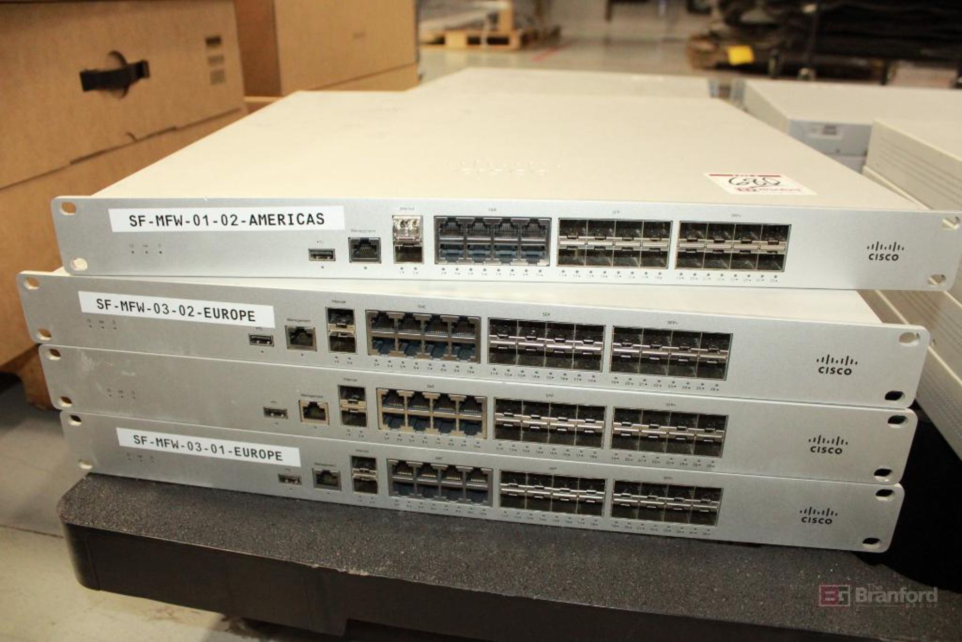 (4) Cisco Meraki MX250 Router, Model MX250-HW