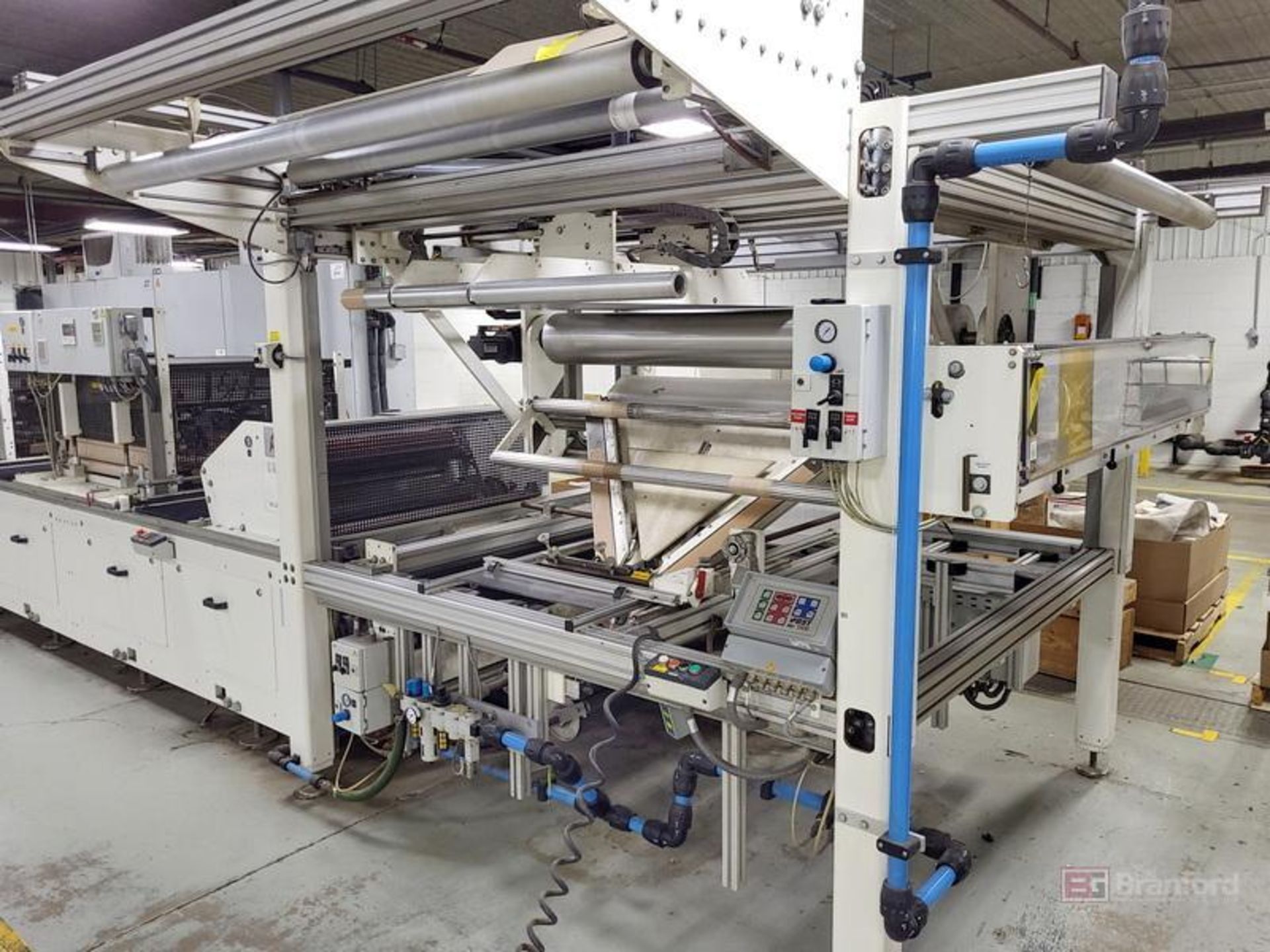 B&B Model SFB 8E-LT-1+TCS Quad Seal Bag Machine w/ Resealable Slider Applicator - Image 9 of 45